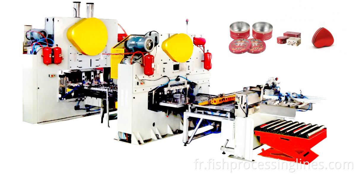 Automatic Tin Can Candy Sweet Box Metal Box Making Machine3